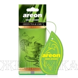 Освежитель воздуха AREON MON Green Tea & Lime
