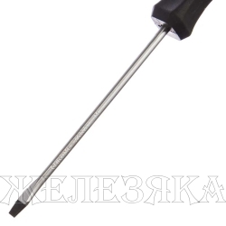 Отвертка Anti-Slip, SL4,0 х 100 мм, CrV, двухкомп. рукоятка// Matrix
