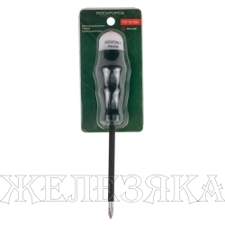 Отвертка индикаторная RF-70110100A PH1x100 (12-250V), в блистере ROCKFORCE /1/100