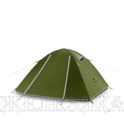 Палатка Naturehike P-Series 3 зеленая