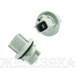 Патрон автолампы T20 W3x16d 1 конт.разъем прямой KOITO