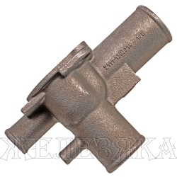 Патрубок ВАЗ-21102 головки блока выпускной металл АвтоВАЗ