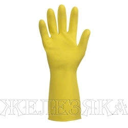 Перчатки латексные желтые р.8(M) Atom Universal JETA SAFETY