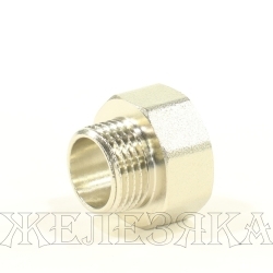 Переходник F3/4"-M1/2" никелированная латунь CTM