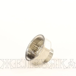 Переходник F3/4"-M1/4" никелированная латунь FV-PLAST