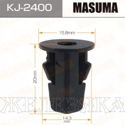 Пистон MASUMA KJ-2400 TOYOTA, LEXUS пластмассовая MASUMA