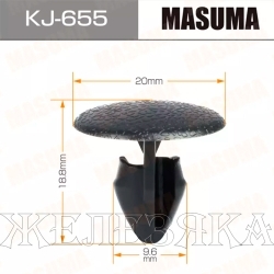 Пистон MASUMA KJ-655 Nissan