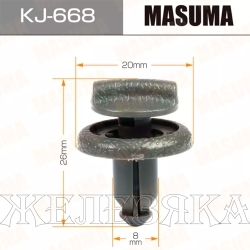 Пистон MASUMA KJ-668 Nissan