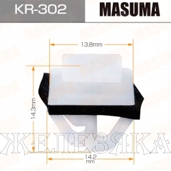 Пистон MASUMA KR-302 HYUNDAI подкрылка MASUMA