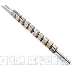 Планка для головок 1/2" под 10шт HONITON