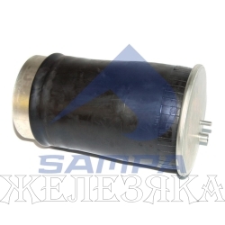 Пневморессора MAN TGA (стальной стакан) (1шп.М12+1штуц.отв.М16х1.5мм) SAMPA