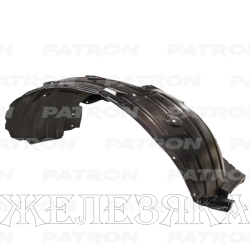 Подкрылок NISSAN Qashqai (2007-2013) передний левый PATRON