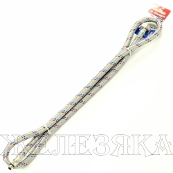 Подводка гибкая для воды к смесителям M1/2"-F1/2" L=1.5м короткий штуцер ЗУБР