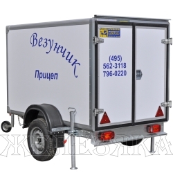 Прицеп-фургон легковой ИСТОК 3791М2 R-13 Кузов мм 2040х1240х1175 г/п 450кг