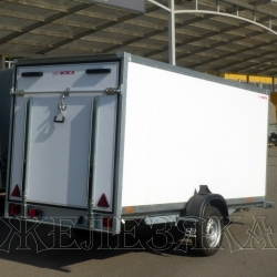 Прицеп-фургон легковой МЗСА 817774 R-13 Кузов мм 3500х1488х1520 г/п 346кг