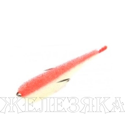 Приманка Поролон LeX Zander Fish 9 WRB бело-красный