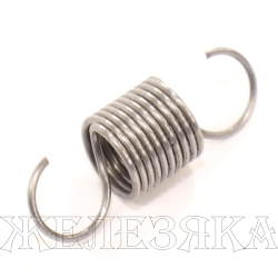 Пружина растяжения обычная петля 1x11x31.4x16 пружинная сталь EN 10270-1-SH STAMO