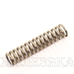 Пружина сжатия 1.2x8.4x35x15.3 пружинная сталь EN 10270-1-SH STAMO