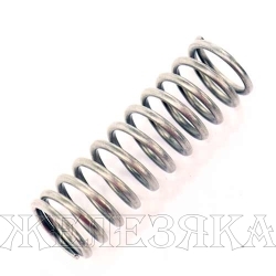 Пружина сжатия 3x28x85x11 пружинная сталь EN 10270-1-SH STAMO