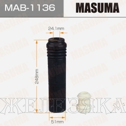 Пыльник амортизатора NISSAN Teana(J32) заднего лев/прав MASUMA