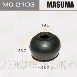 Пыльник MASUMA опоры шаровой 20х48х43