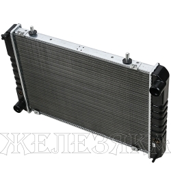 Радиатор охлаждения ГАЗ-2217,33021 алюминиевый 2-х рядный Н/О PEKAR