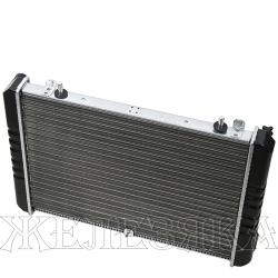 Радиатор охлаждения ГАЗ-2217,33021 алюминиевый 2-х рядный Н/О PEKAR