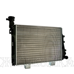 Радиатор охлаждения ВАЗ-2107, 2105 алюминиевый (универсал) PEKAR