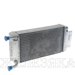 Радиатор отопителя КАМАЗ 3-х рядный алюминиевый ЛРЗ