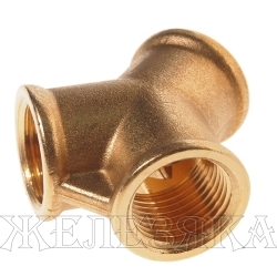 Разветвитель RF-SP030/3 Y-образный внутр.резьба 1/2" в блистере ROCKFORCE /1