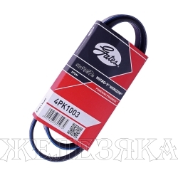 Ремень поликлиновой 4PK1003 (48365,48366) MAZDA 323,NISSAN Sunny GATES