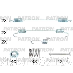Ремкомплект колодок торм.зад.бараб RENAULT Duster PATRON к-т