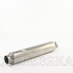 Резонатор спортивный прямоточный TURBOINOX нерж.сталь 89х500х57мм TRANSMASTER