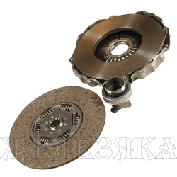 Сцепление КАМАЗ-6350,6450,6520,65221 с КПП ZF-16S-1820 дв.740.50-360 СБ MEGAPOWER