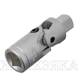 Шарнир карданный с квадратом 1/2", CrV// Stels