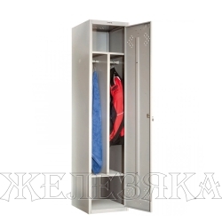 Шкаф для одежды 1-на дверный 1830х418х500мм ПРОМЕТ
