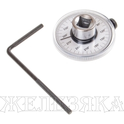 Шкала доворотная ER-12360 1/2" (0-360гр.), в блистере ЭВРИКА /1/50