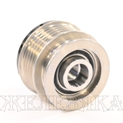 Шкив генератора VOLVO S60/S80/XC70/XC90,FORD Mondeo4 2.4D/2.5T (муфта свободного хода) KORTEX