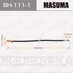 Шланг тормозной (L=590мм, (Г)М10-(O)М10) TOYOTA Avensis(T25), передний правый MASUMA