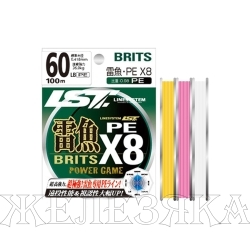 Шнур LINESYSTEM Raigyo Britz PE X8 White 60LB (100m)