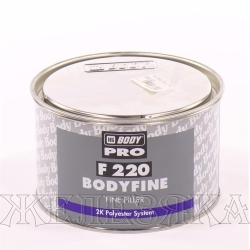 Шпатлевка BODY FINE полиэфирная белая 1кг