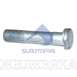 Шпилька колеса MAN TGA,TGS,TGX заднего (М22х1.5х110мм) SAMPA