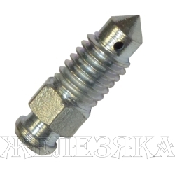 Штуцер для прокачки M8x1.25 L=24.5mm S=8