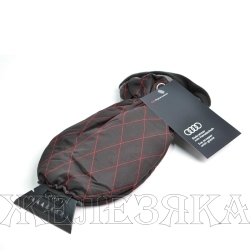 Скребок для льда AUDI с перчаткой Ice Scraper with Glove, Red/Black OEM