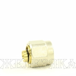 Соединитель F1/2"-16x2мм для металлопластиковых труб, евроконус GENERAL FITTINGS