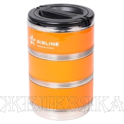 Термос AIRLINE для еды 3 контейнера 2,1л