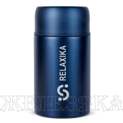 Термос для еды Relaxika 301 1л. синий