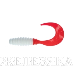 Твистер Credo 2,35"/6,0 см White RT 7шт. (HS-10/1-003) Helios