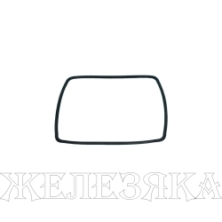 Уплотнение люка прямоугольного 430х330 мм, EPDM, TLTSR43X33