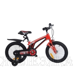 Велосипед 16" STITCH красный/черный